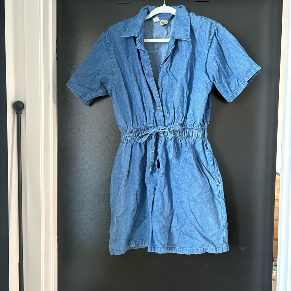 Northwest Blue Casual Denim Top